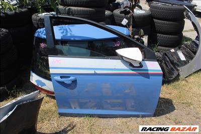 Seat Leon 5F 2015 jobb első ajtó komplett tükör nélkül (1481)