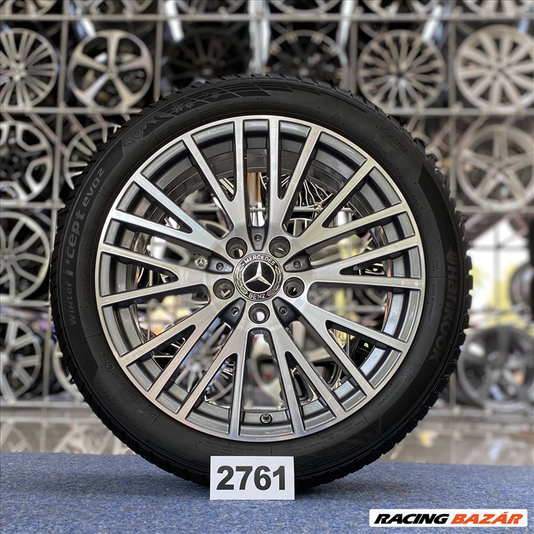 Mercedes 18 gyári alufelni felni, 225/45 R18 téli gumi, C CLA (2761) 1. kép