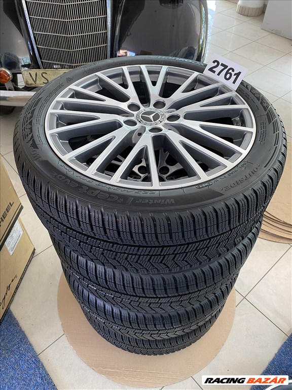 Mercedes 18 gyári alufelni felni, 225/45 R18 téli gumi, C CLA (2761) 5. kép