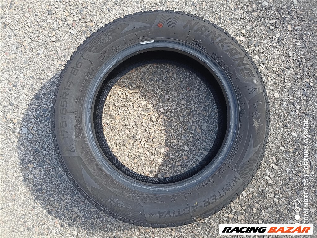 175/65 R14" Nankang használt téli gumik 2. kép