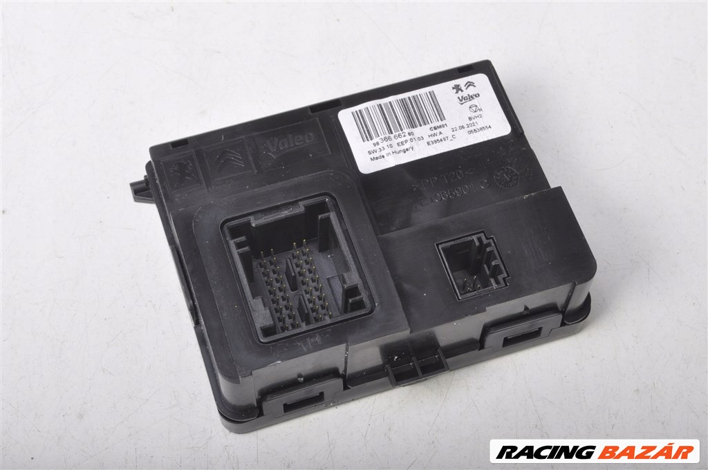 Peugeot 3008 II klíma vezérlő panel 9836666280 1. kép