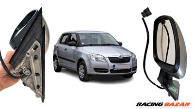 Skoda Fabia II kombi bal tükör  103851 124422