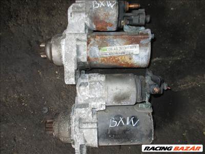 Volkswagen Golf V Seat Audi Skoda 1.2- 1.4 16V önindító 02T911023S