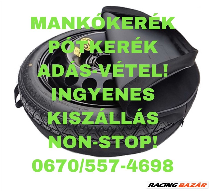 mankókerék pótkerék Adás Vétel Országosan Postázva Is Utánvét Hétvégén Is 0-24-Be mankokerek-2024 06705574698 1. kép