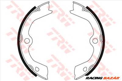 TRW GS8606 - kézifék fékpofakészlet DAIMLER JAGUAR