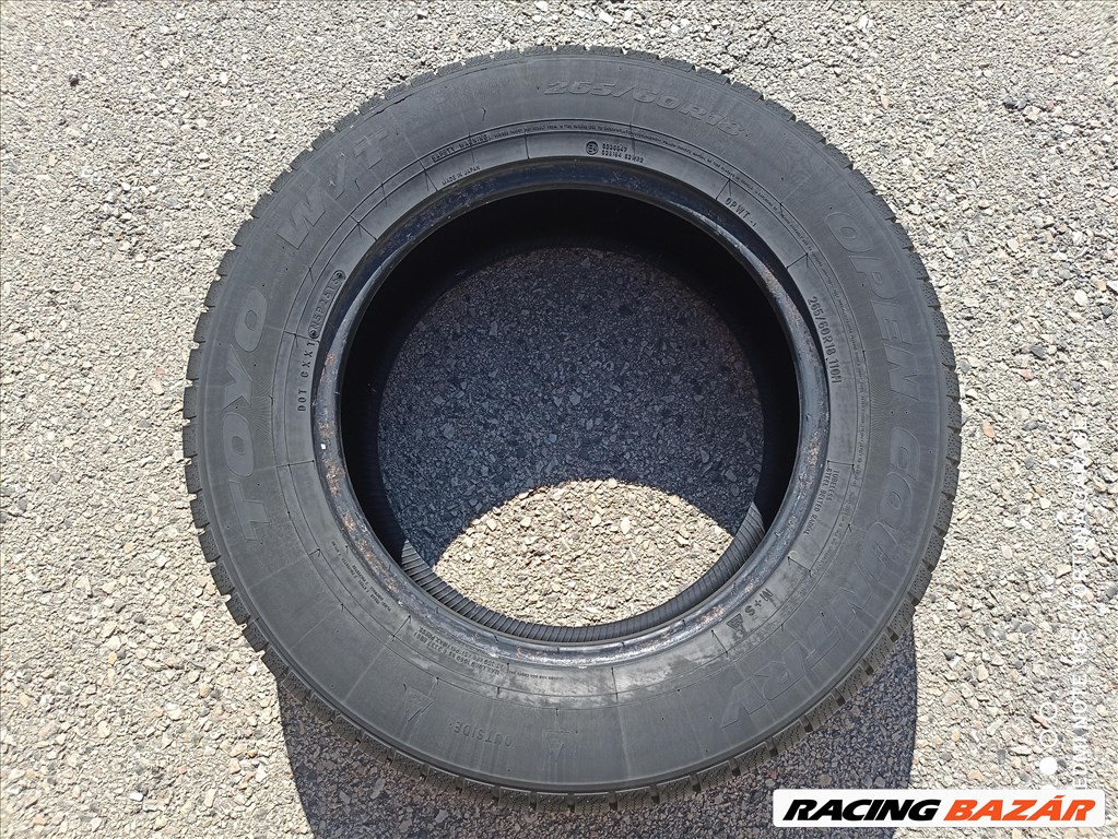 265/60 R18" Toyo használt téli garnitúra 3. kép