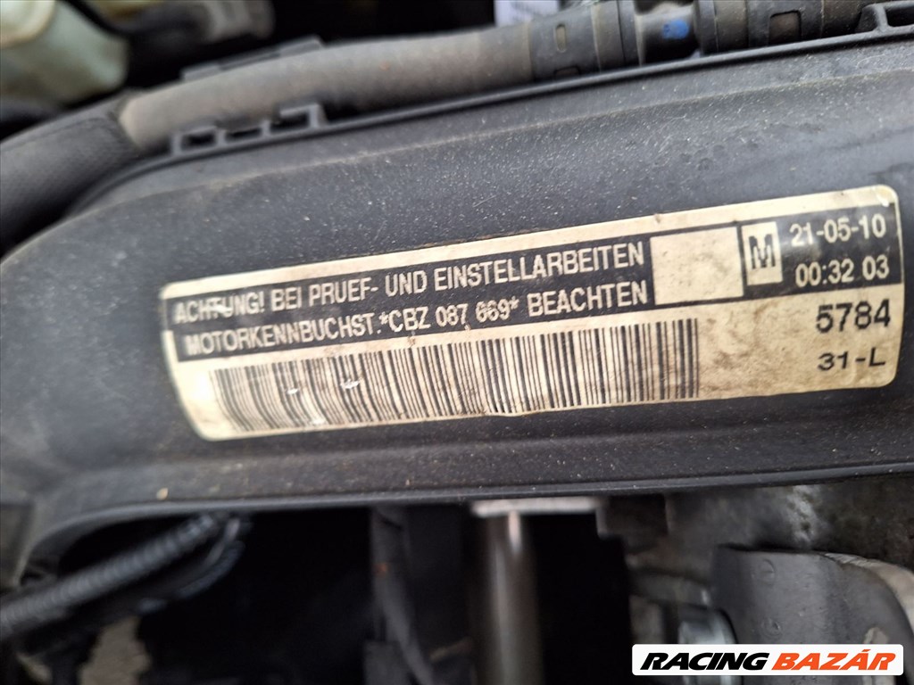 Seat León I, Audi A1 (8X), Volkswagen Golf VI CBZ komplett motor 1. kép