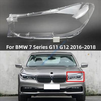 BMW G11 G12 lámpabúra, fényszóró búra 2016-2019 Bal oldal (sofőr oldal)