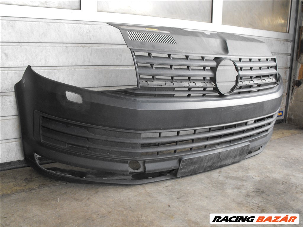 4986. Vw Volkswagen Transporter T6 első lökhárító  7e0807221 2. kép
