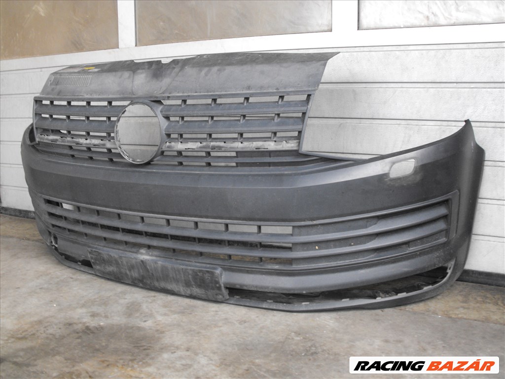 4986. Vw Volkswagen Transporter T6 első lökhárító  7e0807221 4. kép