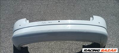 Skoda Fabia III kombi radaros hátsó lökhárító fehér színben 6v9807421