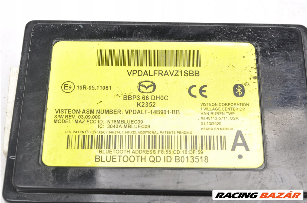 Mazda 2 (DJ1) Bluetooth modul bbp366dh0c 3. kép