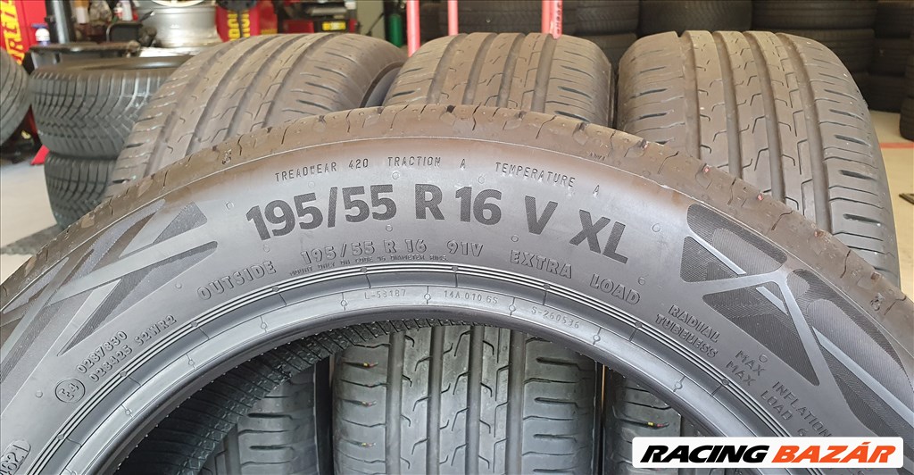 Új/demó Continental EcoContact 195/55 R16 nyári gumi 4db   /G251. 2. kép