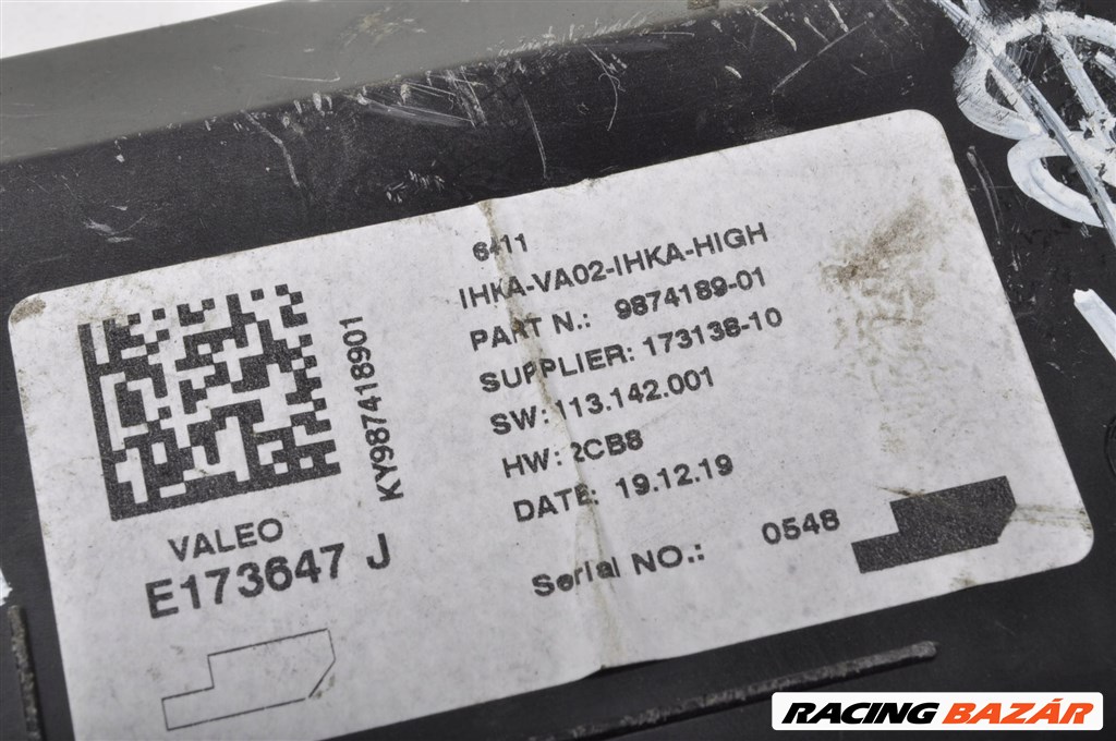 BMW 3-as sorozat F30 klíma vezérlő modul 9874189 3. kép