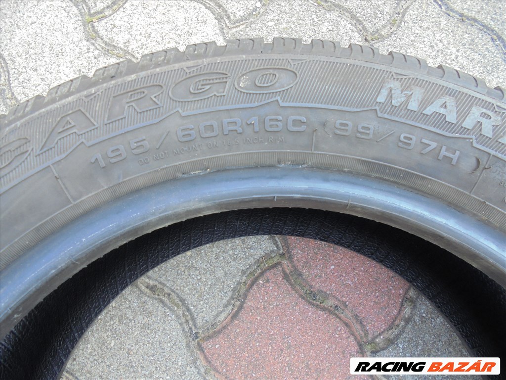 Újszerű 195/60 R 16"C Goodyear TGK nyári gumi pár ELADÓ 5. kép