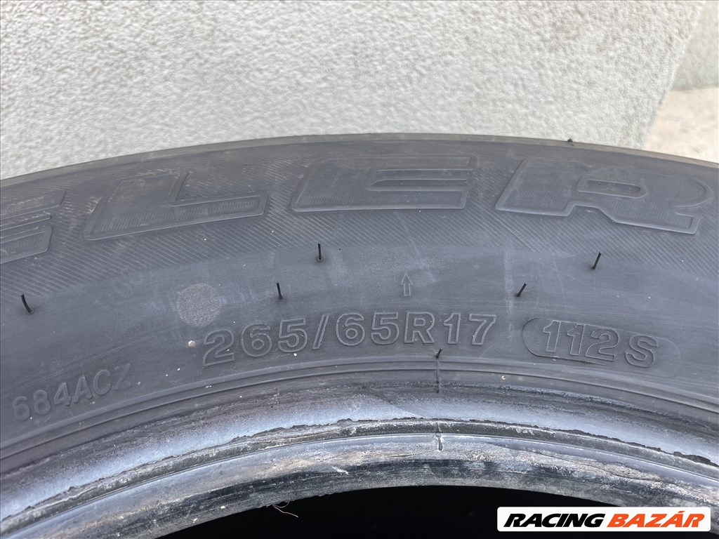  265/6517" használt Bridgestone nyári gumi gumi 2. kép