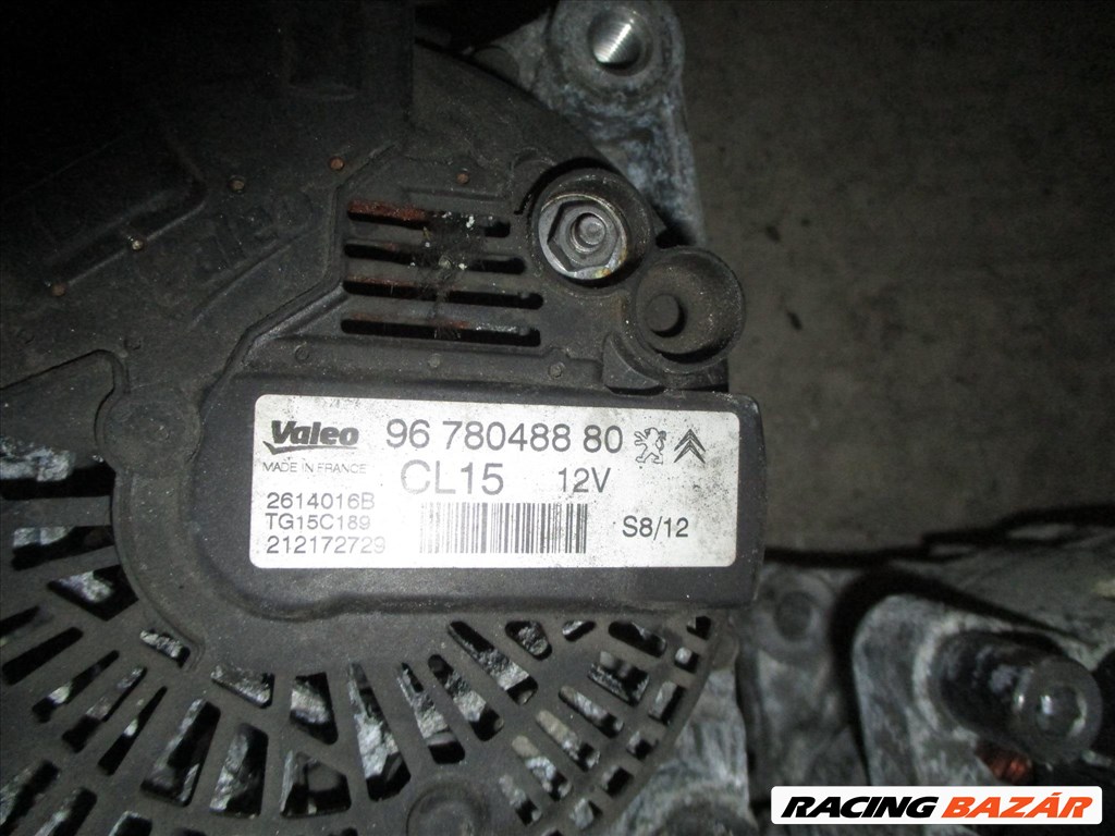 Citroën C4 Grand Picasso C5 Peugeot 207 308 1.6-2.0 HDi  generátor 9678048880 9661544880 2. kép