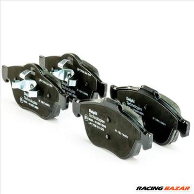 Renault Vel Satis új utángyártott fékbetét garnitúra tárcsafékhez első tengely DELPHI 2002-től