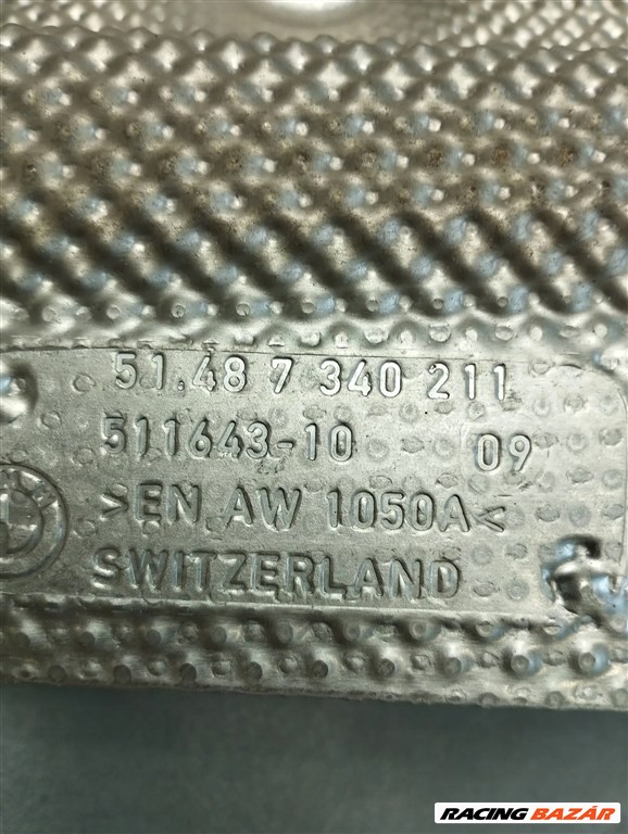 BMW 7-es sorozat G11/G12 kipufogó hővédő lemez 7340211 3. kép