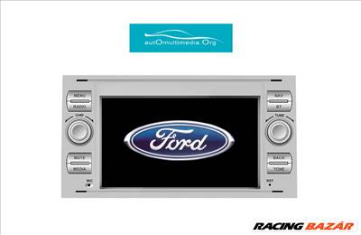 FORD FOCUS, MONDEO, GALAXY, TRANSIT, C-MAX, S-MAX, KUGA, ANDROID MULTIMÉDIA GPS, TOLATÓKAMERÁVAL!