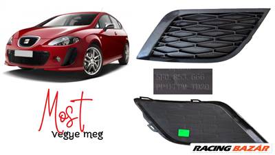 Seat León II jobb oldali ködlámpa takaró 5f0853666rh