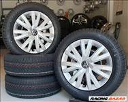 ÚJ 5x112 gyári Volkswagen lemezfelni 205/55 R16 téli gumik    /K239.