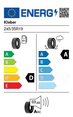 Kleber XL DYNAXER UHP 245/35 R19 93Y nyári gumi 2. kép