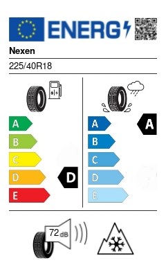 Nexen NBlue 4Season 2 225/40 R18 92Y XL M+S 3PMSF négyévszakos gumi 2. kép