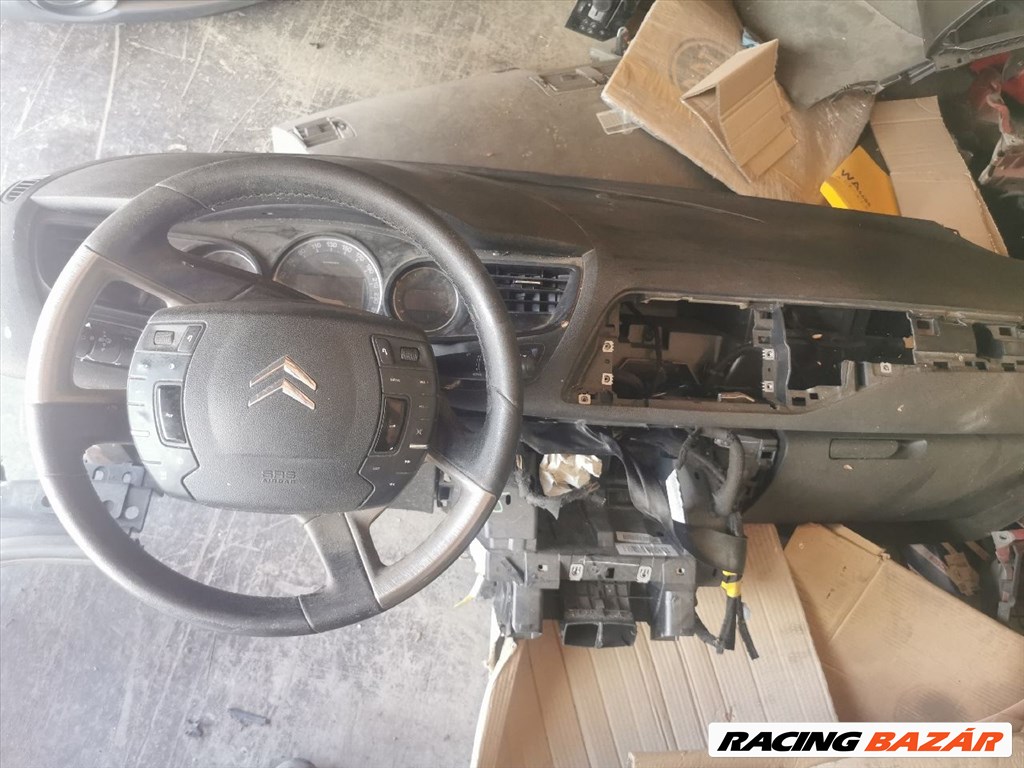 Citroën C5 II Műszerfal Héj + kormánylégzsák 9671485880 1. kép