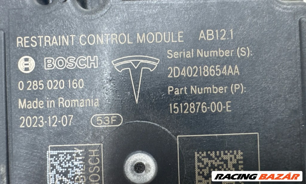 Tesla Model Y légzsákvezérlő  151287600e 2. kép