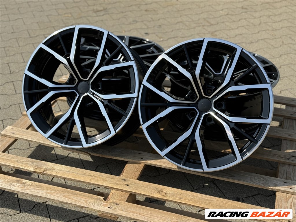 R19 5x120 (72,6) Carbonado ALARM BFP  kétszéles új felnik / bmw 19"  4. kép