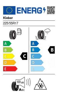 Kleber XL FR QUADRAXER 3 M+S 3PMSF 225/55 R17 101W négyévszakos gumi 2. kép