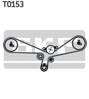 SKF VKMA 01927 - vezérműszíj készlet AUDI VW