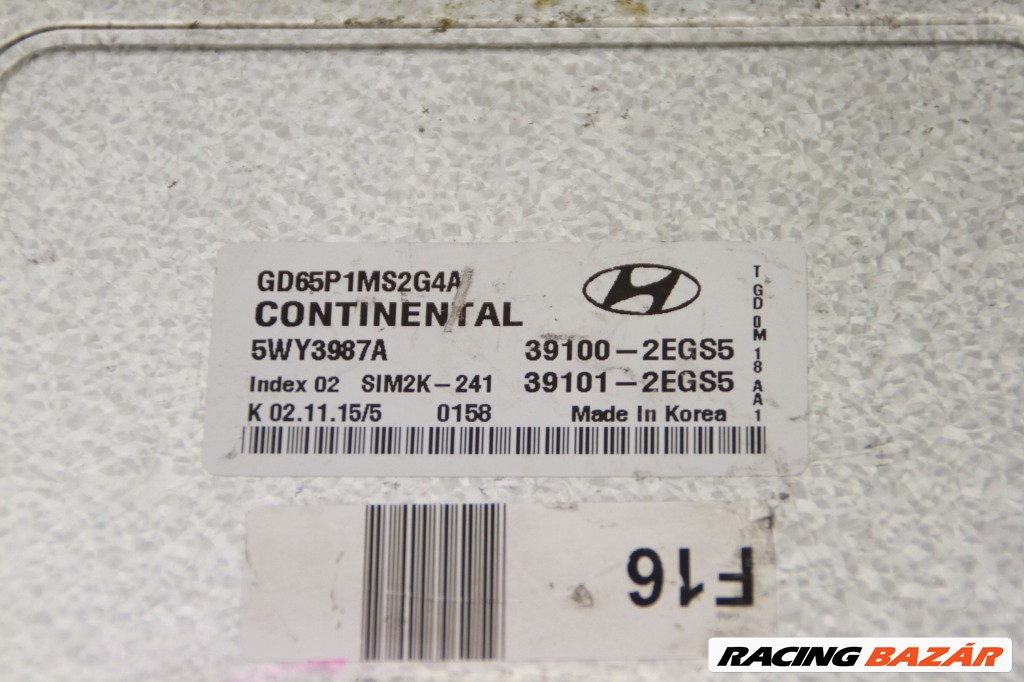 Hyundai i30 (GD) motorvezérlő  391002egs5 3. kép