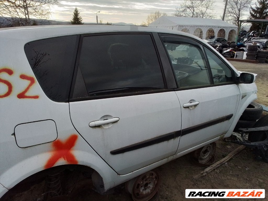 Renault Scénic II 1.5 dCi Jobb hátsó Ajtó (Részeivel) 5. kép
