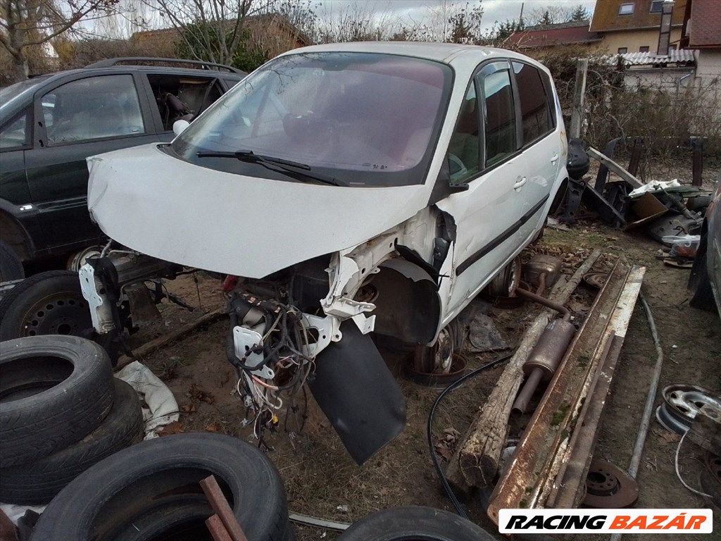 Renault Scénic II 1.5 dCi Jobb hátsó Ajtó (Részeivel) 12. kép