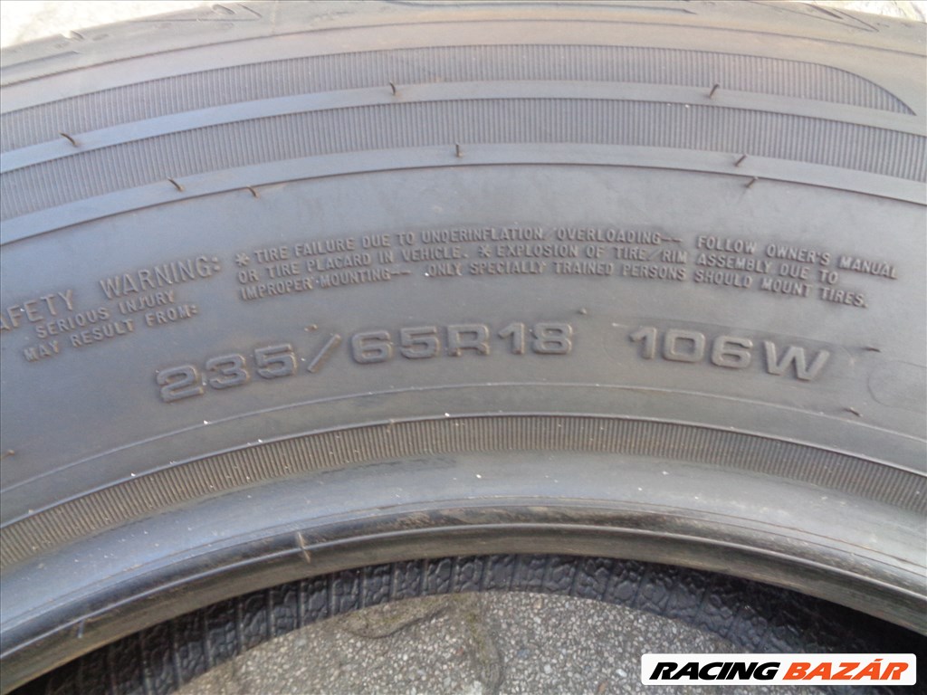 Goodyear 235/65R18 nyári gumi, pár km-t futott mint az új eladó. 8. kép