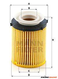 MANN-FILTER HU 711/6 z - olajszűrő INFINITI MERCEDES-BENZ MERCEDES-BENZ (BBDC)