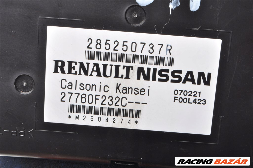 Renault Clio V klíma vezérlő modul  285250737r 2. kép