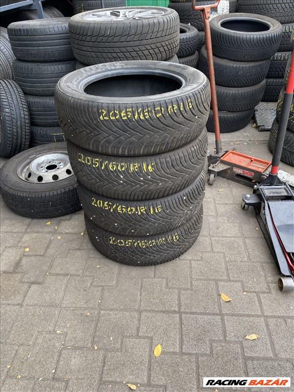  205/6016" használt Kleber Krisalp HP3  téli gumi 4db 1. kép
