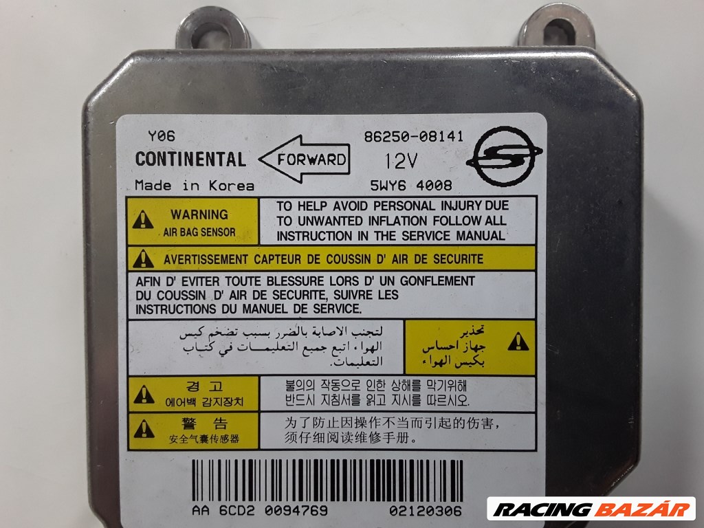 SsangYong Rexton légzsák modul 8625008141 2. kép