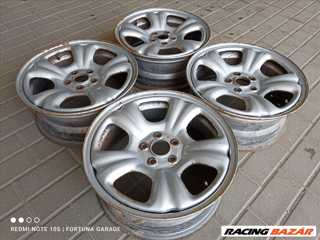 5x100 16" Subaru Forester használt lemezfelni garnitúra (427) 2. kép