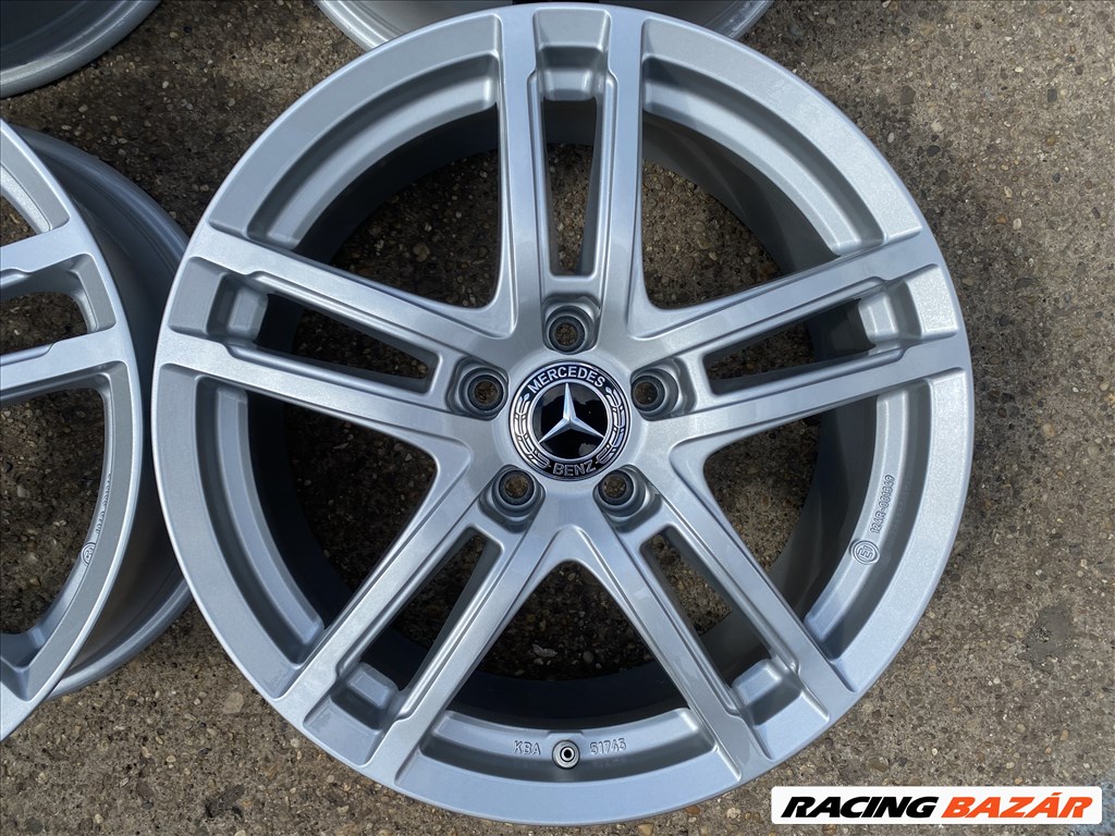 4db Dezent 18" Mercedes-Benz C - A - B - CLA alufelni. (3434) 2. kép