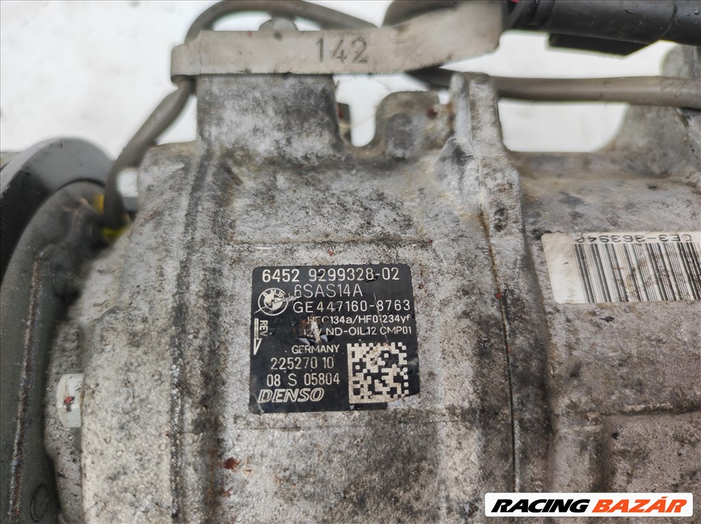 BMW 1-es sorozat F20, F21 klímakompresszor  9299328 2. kép