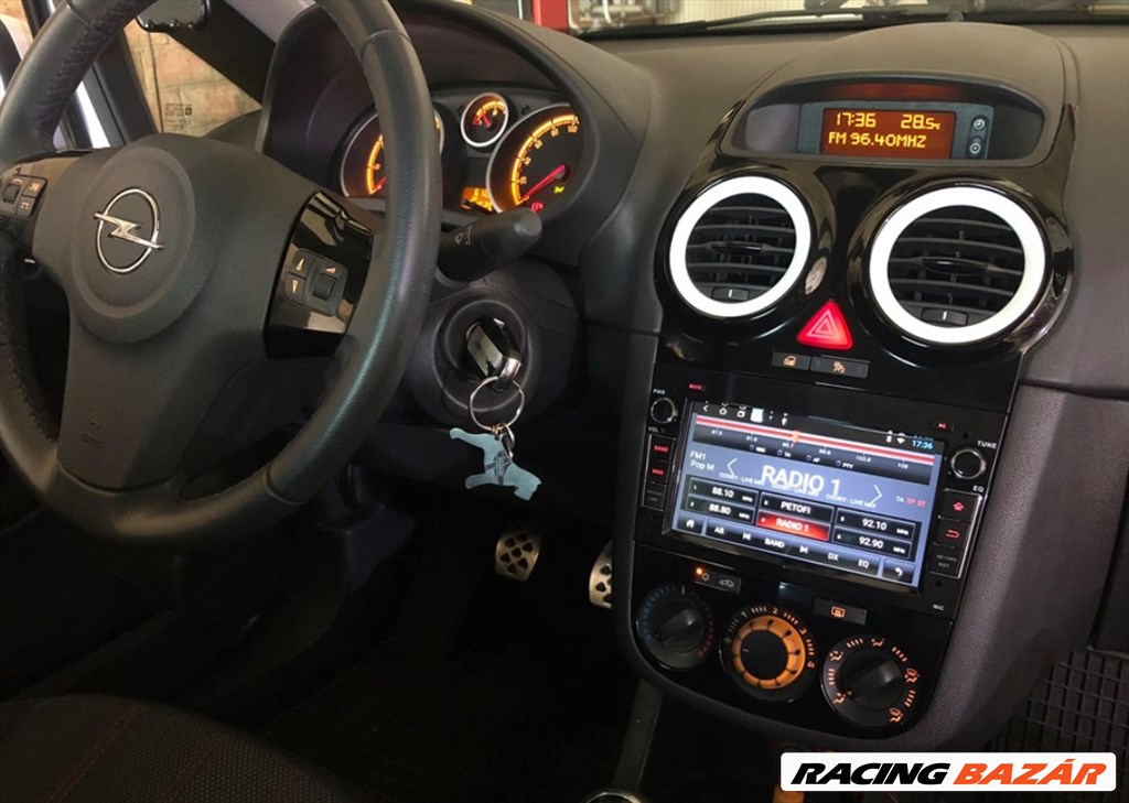 Opel Android CarPlay Multimédia, GPS, Fejegység, Rádió, Bluetooth, Wifi, Tolatókamerával 5. kép
