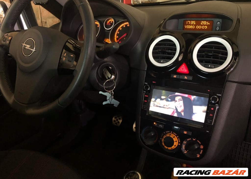 Opel Android CarPlay Multimédia, GPS, Fejegység, Rádió, Bluetooth, Wifi, Tolatókamerával 6. kép