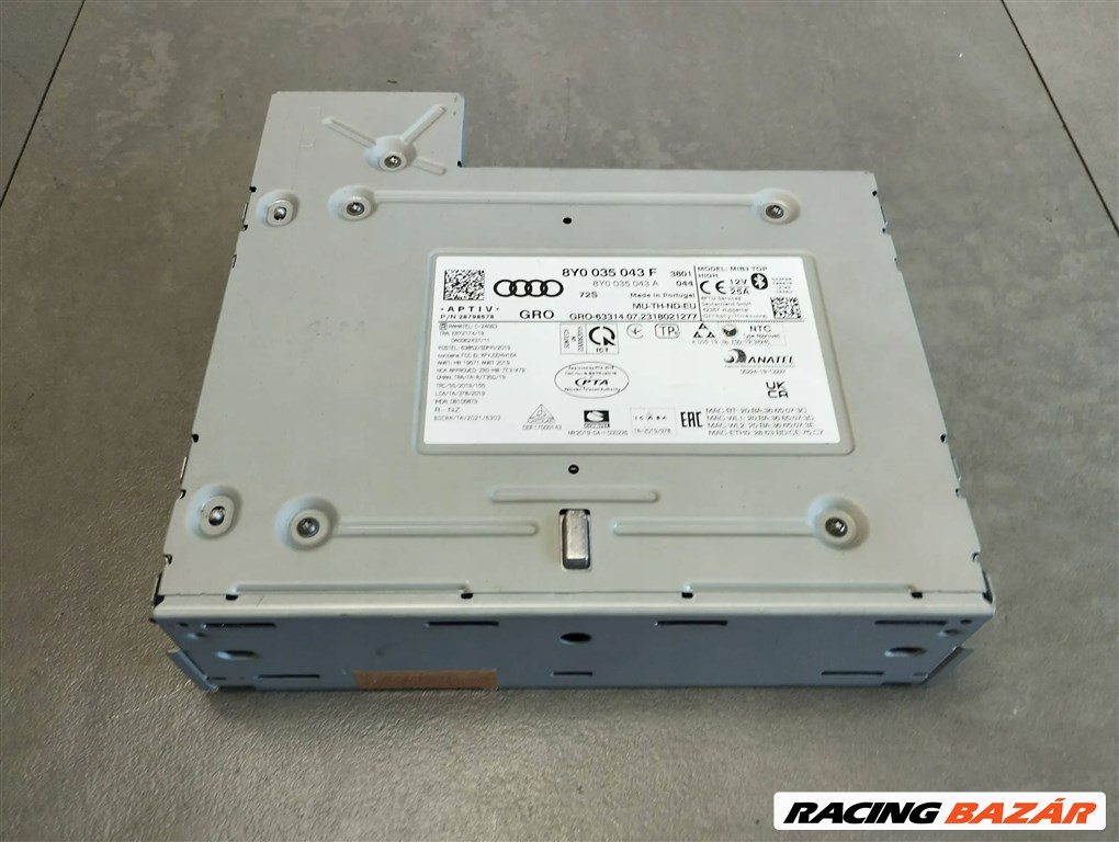Audi A3 (8Y) rádió navigációs fejegység 8y0035043f 1. kép