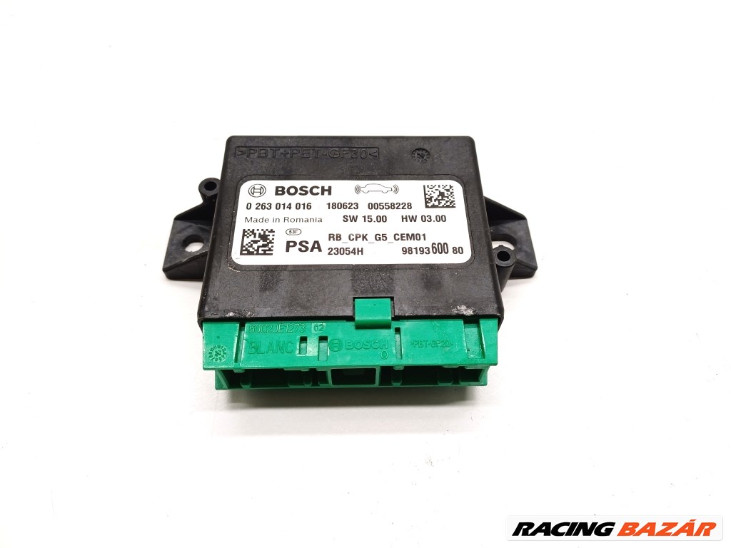 Citroën Jumpy III tolatóradar vezérlő  9819360080 1. kép