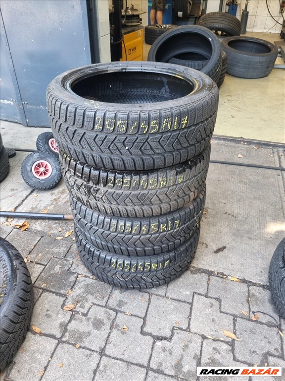  205/4517" újszerű Pirelli Sottozero 3 téli gumi 4db  1. kép