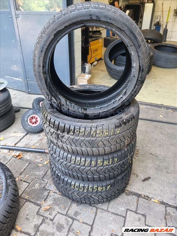  205/4517" újszerű Pirelli Sottozero 3 téli gumi 4db  2. kép